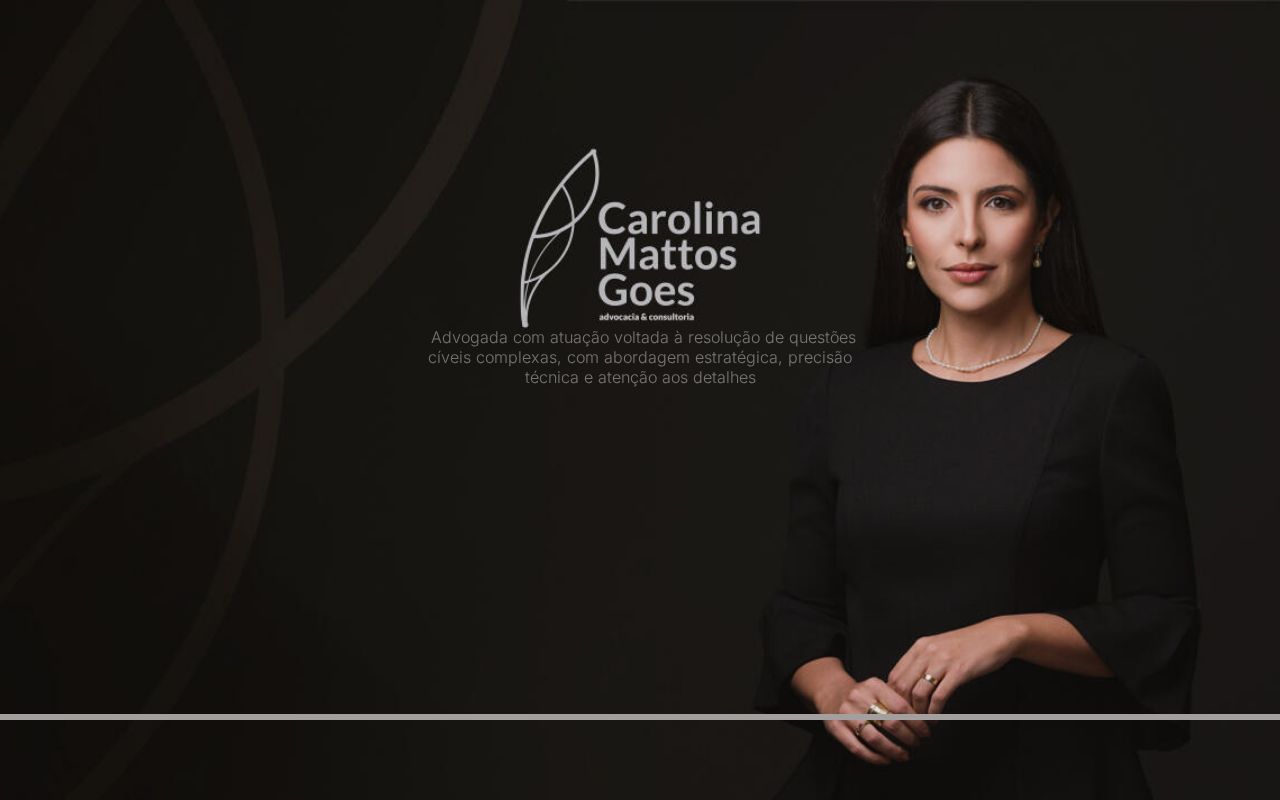 Carolina Mattos Goes Advocacia